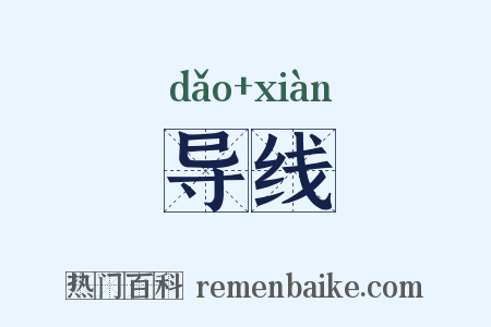 导线是什么意思的图片